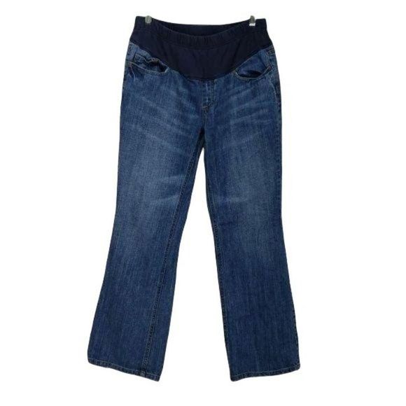 Old navy maternity medium regular‎ straight Jeans - Picture 1 of 6